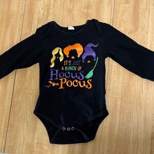 SHEIN Black Hocus Pocus Kids Bodysuit